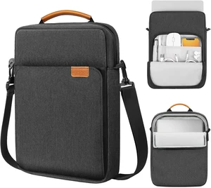 13.3-14 Inch Laptop Sleeve Carrying Bag with Shoulder Strap & Handle 13.3-14 Inch Laptop Sleeve Carrying Bag with Shoulder Strap & Handle