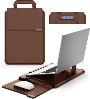 16 inch Laptop Sleeve with Stand (4-in-1) 2 Stand Modes Mouse Pad 16 inch Laptop Sleeve with Stand (4-in-1) 2 Stand Modes Mouse Pad