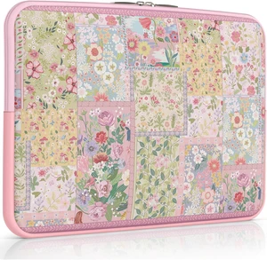 MacBook Neo Sleeve Cute for MacBook Air 13-13.6In M5-M1 Pink Flowers MacBook Neo Sleeve Cute for MacBook Air 13-13.6In M5-M1 Pink Flowers