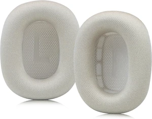 Upgraded Ear Cushions for AirPods Max Headphones Silica Gel Mesh Fabric Replacement Ear Pads Cover with Memory Foam and Magnet Closer to The Original(Starlight) Upgraded Ear Cushions for AirPods Max Headphones Silica Gel Mesh Fabric Replacement Ear Pads Cover with Memory Foam and Magnet Closer to The Original(Starlight)