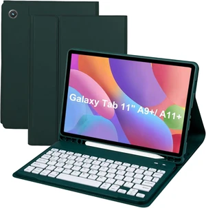 Case with Keyboard for Galaxy Tab A9+ / A9 Plus 11 Inch 2023 (SM-X210/X215/X216/X218) Slim Folio Wireless Keyboard Case S Pen Holder for Galaxy Tab A9 Plus 11 DGN Case with Keyboard for Galaxy Tab A9+ / A9 Plus 11 Inch 2023 (SM-X210/X215/X216/X218) Slim Folio Wireless Keyboard Case S Pen Holder for Galaxy Tab A9 Plus 11 DGN