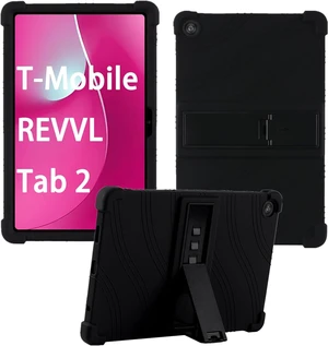 Case for T-Mobile REVVL Tab 2 Tablet 10.1 Inch Cover 2025 (Black) Case for T-Mobile REVVL Tab 2 Tablet 10.1 Inch Cover 2025 (Black)