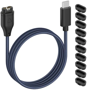 Watch Charger Compatible with Garmin Vivoactive 6/5/4/3/Venu/Fenix 8/7/7 Pro/7S/7S Pro/7X/6/6S/6X/5/5S/5X/Forerunner 970/570/745/Instinct/Venu 4/3/2 USB Data Sync Charging Cable (USB Type C) Watch Charger Compatible with Garmin Vivoactive 6/5/4/3/Venu/Fenix 8/7/7 Pro/7S/7S Pro/7X/6/6S/6X/5/5S/5X/Forerunner 970/570/745/Instinct/Venu 4/3/2 USB Data Sync Charging Cable (USB Type C)