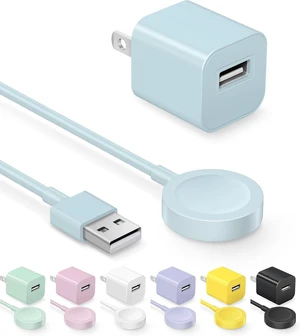 Fast Charger for Watch Charger 3.3FT USB A iWatch Charger Blue Fast Charger for Watch Charger 3.3FT USB A iWatch Charger Blue