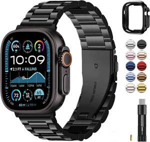 Metal Band with Case for Watch 49/46/45/44/42mm Metal Band with Case for Watch 49/46/45/44/42mm