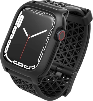 Active Defense Case Designed for Watch Series 9/8/7 45 mm Drop Proof 10ft Shock & Scratch-Resistant Sport Band Breathable Rugged (Stealth Black) Active Defense Case Designed for Watch Series 9/8/7 45 mm Drop Proof 10ft Shock & Scratch-Resistant Sport Band Breathable Rugged (Stealth Black)