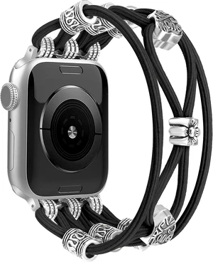 Beaded Bracelet Compatible with Watch Band 40/41/38/42mm(S12/11/10) Women Boho Braided Solo Loop Nylon Stretchy Dressy Replacement Strap for iWatch Series 12/11/10/9/8/7/6/5/4 SE 3/2/1 Beaded Bracelet Compatible with Watch Band 40/41/38/42mm(S12/11/10) Women Boho Braided Solo Loop Nylon Stretchy Dressy Replacement Strap for iWatch Series 12/11/10/9/8/7/6/5/4 SE 3/2/1