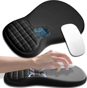 Ergonomic Mouse Pad Wrist Rest for Carpal Tunnel Pain Relief Ergonomic Mouse Pad Wrist Rest for Carpal Tunnel Pain Relief