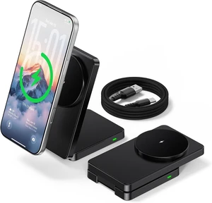 Foldable for Magsafe Charger Wireless Charger for iPhone 12-17/Black Foldable for Magsafe Charger Wireless Charger for iPhone 12-17/Black