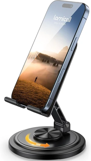 360° Rotation Cell Phone Stand for Desk Sturdy Phone Holder 360° Rotation Cell Phone Stand for Desk Sturdy Phone Holder