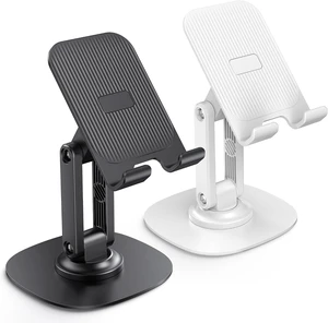 Cell Phone Stand for Desk 2 Pack Adjustable Foldable Phone Holder Cell Phone Stand for Desk 2 Pack Adjustable Foldable Phone Holder