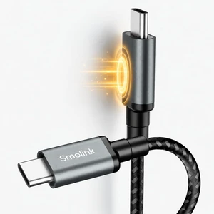 Magnetic USB C to USB C Cable 9ft 60W Fast Charging Type C Cable Magnetic USB C to USB C Cable 9ft 60W Fast Charging Type C Cable