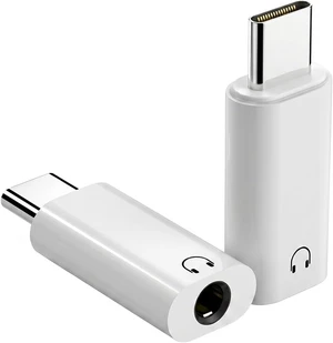2PACK USB C to 3.5mm Audio Adapter Type C to Headphone Jack Dongle 2PACK USB C to 3.5mm Audio Adapter Type C to Headphone Jack Dongle