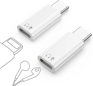 Lightning to USB-C Adapter Audio compatible with iPhone 15/16/17/18 Pro Max Lightning to USB-C Adapter Audio compatible with iPhone 15/16/17/18 Pro Max