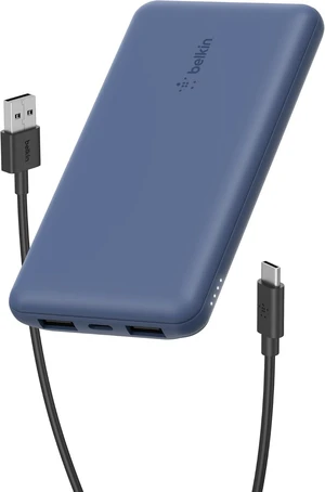 10000mAh 15W 3 Port Power Bank USB A to USB C Cable Included 10000mAh 15W 3 Port Power Bank USB A to USB C Cable Included