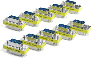 RD232M2M-10A DB9 Serial RS232 COM Gender Changer for USB to RS232 Serial Cable Adapter (Male/Male) RD232M2M-10A DB9 Serial RS232 COM Gender Changer for USB to RS232 Serial Cable Adapter (Male/Male)