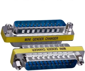 2 Pack Rs232 Serial Cable 25 Pin DB25 Male to Male Gender Changer Coupler Adapter Connector 2 Pack Rs232 Serial Cable 25 Pin DB25 Male to Male Gender Changer Coupler Adapter Connector