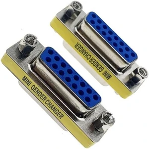 2 Pack Rs232 Serial Cable 15 Pin DB15 Female to FemaleGender Changer Coupler Adapter Connector 2 Pack Rs232 Serial Cable 15 Pin DB15 Female to FemaleGender Changer Coupler Adapter Connector