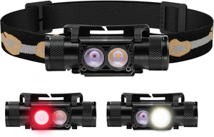 H25LR Rechargeable LED Headlamp with Red Light 90 High CRI H25LR Rechargeable LED Headlamp with Red Light 90 High CRI