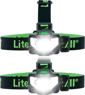Quattro 4 Mode LED Headlamp - Rechargeable Hands-Free Lighting for Camping & Hiking 2 Pack Quattro 4 Mode LED Headlamp - Rechargeable Hands-Free Lighting for Camping & Hiking 2 Pack
