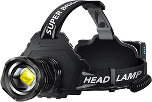 Rechargeable LED Headlamp 99000 High lumens Super Bright Powerful Rechargeable LED Headlamp 99000 High lumens Super Bright Powerful