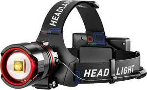 Rechargeable Headlamp 99000 High Lumens Super Bright LED Head lamp Rechargeable Headlamp 99000 High Lumens Super Bright LED Head lamp
