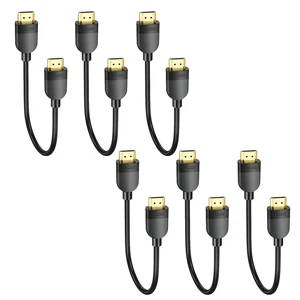 HDMI Cable 6 inch 6-Pack Short HDMI 2.0 Cord 4K@60Hz 18Gbps HDMI Cable 6 inch 6-Pack Short HDMI 2.0 Cord 4K@60Hz 18Gbps
