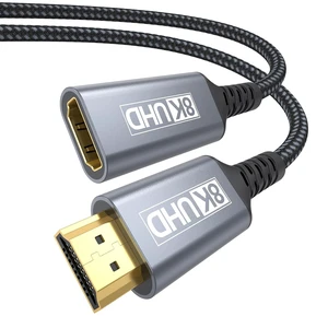 8K HDMI Extension Cable 6FT 48Gbps HDMI 2.1 Extender Adapter 8K HDMI Extension Cable 6FT 48Gbps HDMI 2.1 Extender Adapter
