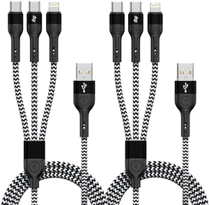 Multi Charging Cable 3 in 1 Charging Cable for iPhone 17/18Pro Multi Charging Cable 3 in 1 Charging Cable for iPhone 17/18Pro