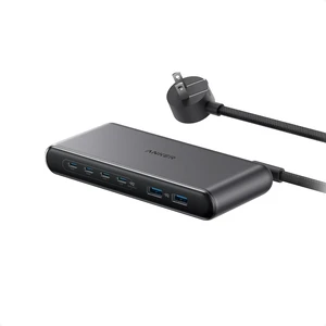 Travel Charging Station 150W Slim USB C Charger 4 USB C 2 USB A Travel Charging Station 150W Slim USB C Charger 4 USB C 2 USB A