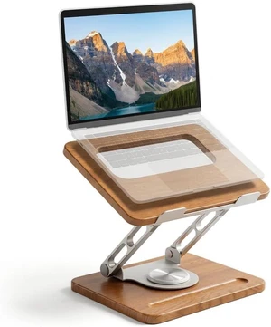 360° Rotating Ergonomic Desk Laptop Stand with Pen Slot for MacBook Air Pro