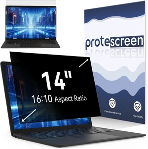 Laptop Privacy Screen Compatible with 14 Inch 16:10 Aspect Ratio 302x188mm