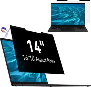 Magnetic Laptop Privacy Screen 14 inch 16:10 Aspect Removable Anti Glare Protector Blue Light Privacy Screen Filter Filter Shield Compatible with HP//////Thinkpad Envy Magnetic Laptop Privacy Screen 14 inch 16:10 Aspect Removable Anti Glare Protector Blue Light Privacy Screen Filter Filter Shield Compatible with HP//////Thinkpad Envy