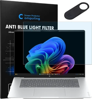 16 Inch Laptop Screen Protector Compatible with HP OmniBook 3 16/OmniBook 5 16 /OmniBook 7 16/ OMEN 16 Series Anti-Blue Light Anti-Glare UV Filter Anti-Fingerprint