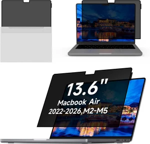 Laptop Privacy Screen Filter for MacBook Air 13.6 Inch (2022~2026 M2~M5) Laptop Privacy Screen Filter for MacBook Air 13.6 Inch (2022~2026 M2~M5)
