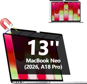 Magnetic Privacy Screen Protector for MacBook Neo 13 Inch (2026 A18 Pro)