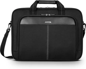 15-16 Inch Slim Lightweight Laptop Briefcase Black - Messenger and Shoulder Bag with Padded Compartment and Trolley Strap for 16 Laptops (TCT027US) 15-16 Inch Slim Lightweight Laptop Briefcase Black - Messenger and Shoulder Bag with Padded Compartment and Trolley Strap for 16 Laptops (TCT027US)