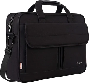 Laptop Bag 15.6 Inch Business Briefcase Gifts for Men Women Black Laptop Bag 15.6 Inch Business Briefcase Gifts for Men Women Black