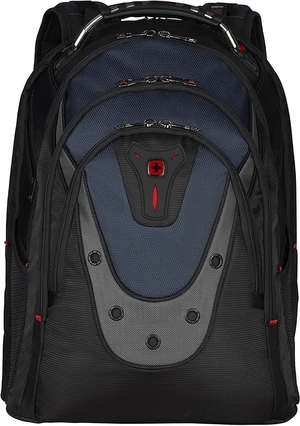 Ibex 17 inch Laptop Backpack Mens and Womens Laptop Bag Black/Gray/Blue Ibex 17 inch Laptop Backpack Mens and Womens Laptop Bag Black/Gray/Blue