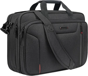 Laptop Bag Briefcase for Men 17.3 Inch Computer Case Black-Red Laptop Bag Briefcase for Men 17.3 Inch Computer Case Black-Red