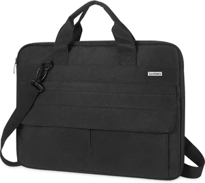 Laptop Bag Carrying Case 15.6 Inch with Shoulder Strap Slim Waterproof Computer Sleeve Cover Compatible with MacBook Pro 15/16 15-16 Inch Laptop Black Laptop Bag Carrying Case 15.6 Inch with Shoulder Strap Slim Waterproof Computer Sleeve Cover Compatible with MacBook Pro 15/16 15-16 Inch Laptop Black