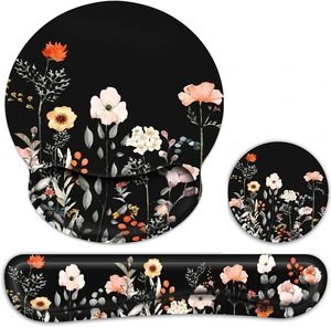 Ergonomic Mouse Pad with Wrist Rest and Keyboard Wrist Rest Mousepad Ergonomic Mouse Pad with Wrist Rest and Keyboard Wrist Rest Mousepad