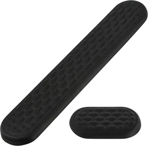 Ergonomic Keyboard Wrist Rest & Mouse Pad with Wrist Rest Set Black Ergonomic Keyboard Wrist Rest & Mouse Pad with Wrist Rest Set Black