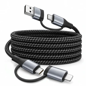 4 in 1 Multi Charging Cable USB2.0 Data TransferFast Charging 1m 4 in 1 Multi Charging Cable USB2.0 Data TransferFast Charging 1m
