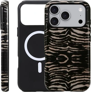 for iPhone 17 ProMax/18 ProMax Case - Wireless Charging for MagSafe Dual-Layer Design (Outer Hard PC Shell + Inner Soft TPU Shell) Unisex Shockproof Protective Case - Tiger Stripe Pattern. for iPhone 17 ProMax/18 ProMax Case - Wireless Charging for MagSafe Dual-Layer Design (Outer Hard PC Shell + Inner Soft TPU Shell) Unisex Shockproof Protective Case - Tiger Stripe Pattern.