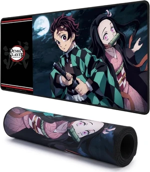 Demon Slayer Large Gaming Mouse Pad 31x15 XL Computer Desk Mat Anime Demon Slayer Large Gaming Mouse Pad 31x15 XL Computer Desk Mat Anime