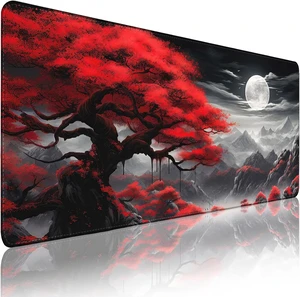 Gaming Mouse Pad - Desk Mat for Keyboard and Mouse - Anime Mousepad Desk Pad with Non-Slip Base Japanese Large Mouse Pad for Office Desktop Protection Decoration and Daily Use Gaming Mouse Pad - Desk Mat for Keyboard and Mouse - Anime Mousepad Desk Pad with Non-Slip Base Japanese Large Mouse Pad for Office Desktop Protection Decoration and Daily Use