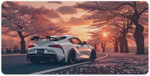 Large Mouse Pad Gaming Desk Mat 23.6 x 11.8 in Widebody Car Large Mouse Pad Gaming Desk Mat 23.6 x 11.8 in Widebody Car