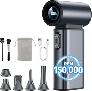 Compressed Air Duster Electric 150000RPM Super Power Mini Air Blower Compressed Air Duster Electric 150000RPM Super Power Mini Air Blower