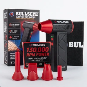 Bullseye Air Blaster - Air Duster and Blower 4 Nozzles As Seen on TV Bullseye Air Blaster - Air Duster and Blower 4 Nozzles As Seen on TV